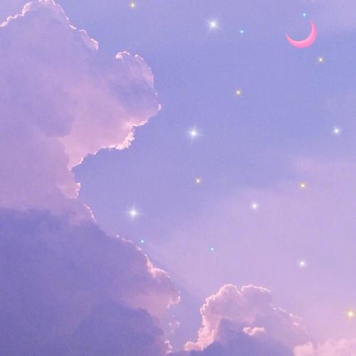 我想跌跌撞撞奔向你|紫色系背景图|梦幻