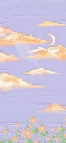 简约系列温柔甜美聊天背景图