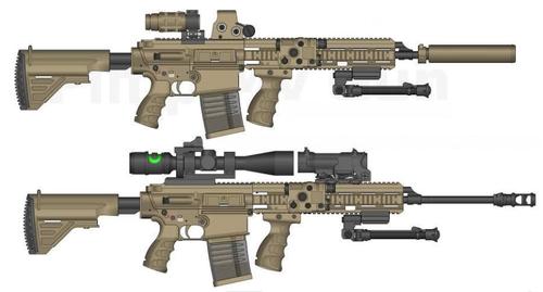 m417狙击步枪   5,as50