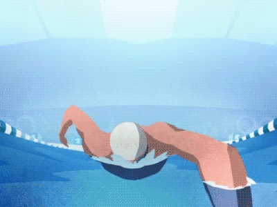 olympics swimming gif by jelly london