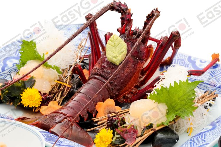 当日空运的新鲜伊势龙虾!