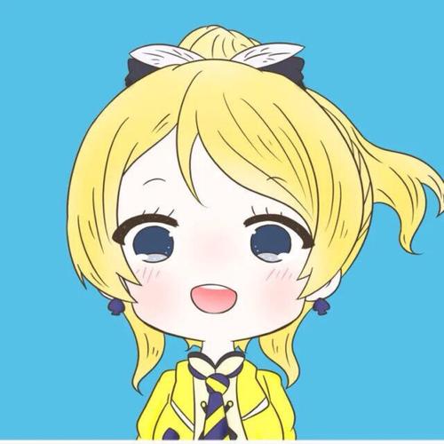 love live; lovelive; lovelive;love live の洵濑绘里;动漫女头;头像