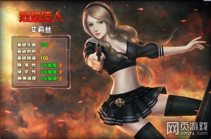 火线精英烈焰佳人-艾莉丝达人物介绍