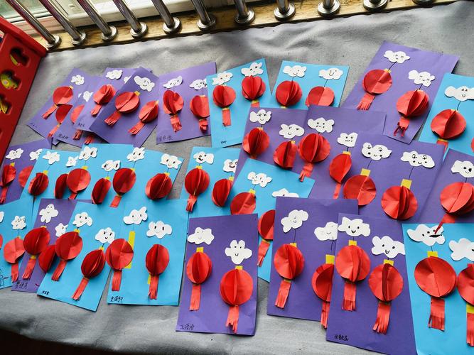 大邑县南街幼儿园三岔分园(中二班)元旦活动手工制作美篇