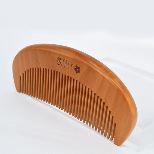 歌丽精品月牙小木梳(便携型) 木梳 头发护理 美妆工具 美发护理 梳子