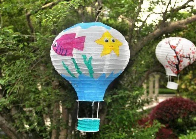 热气球环游手工课堂