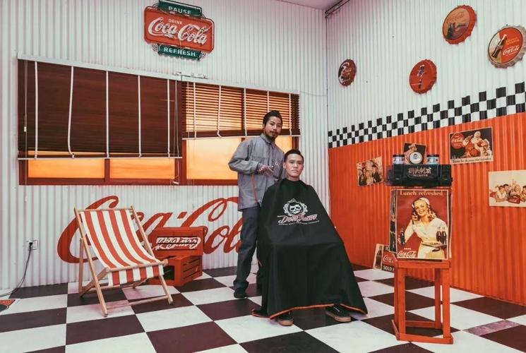 广州一间纯爷们的barbershop,女士和娘炮勿入
