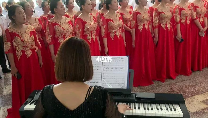 团体大合唱 团体妆同心协力一起完成化妆_小店街道办事处通达街社区