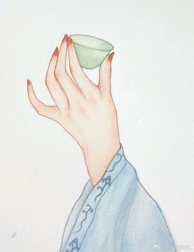 一些超级美的古风插画图推荐纤纤玉手篇