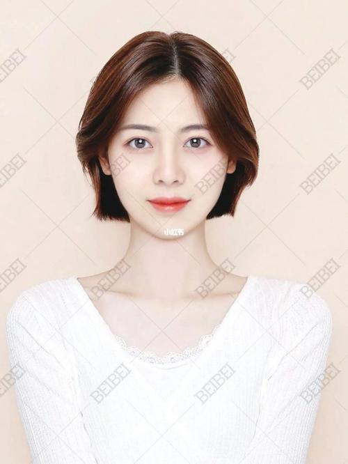 韩国证件照帮p,分享几个短发模板_证件照_韩国_短发_p图_韩国证件照