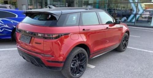 2020款路虎极光将上市,红色车漆更"骚气",女司机的最爱