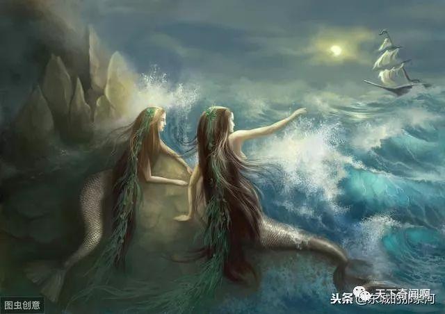 早在干宝的《搜神记》中就有记载:"南海之外有鲛人,水居如鱼,不废织绩