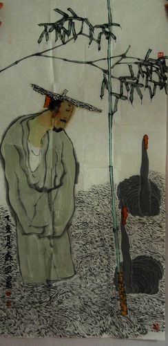 袁武人物画欣赏
