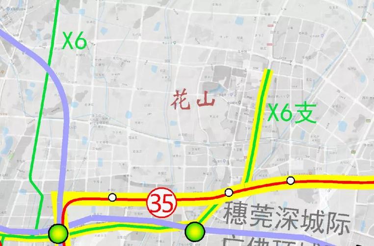 花都人盼地铁35249号西延有轨电车x9x6都来了