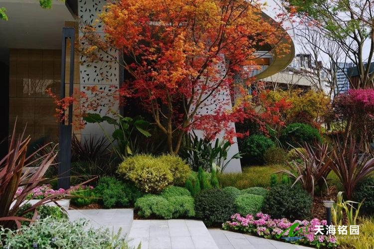 天海铭园庭院花镜设计