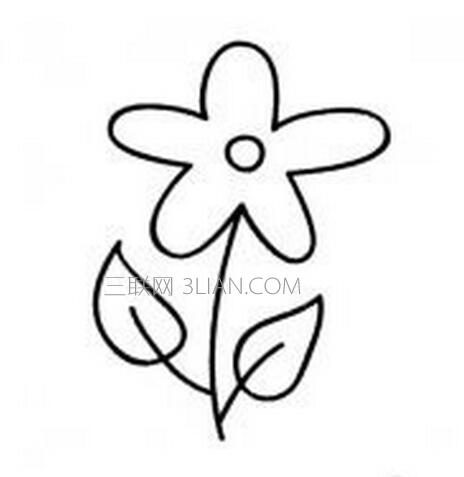小花怎么画简笔画图片