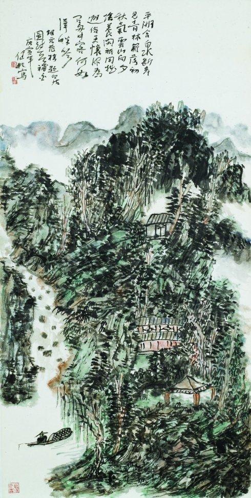 【原创作品】——邱健彬国画山水系列