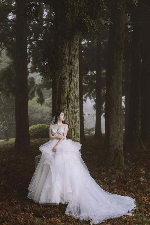 纪实风ins森系婚纱照