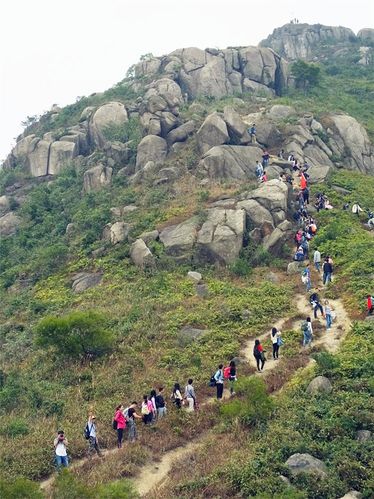 珠峰登顶纪实!(珠海第一峰--黄杨山)(图片已更新)