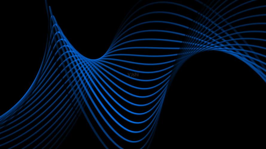 情调抒情唯美螺旋线条