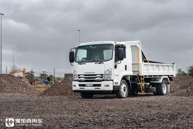 这款载重不到8吨的五十铃自卸车在澳洲卖近70万人民币啥配置