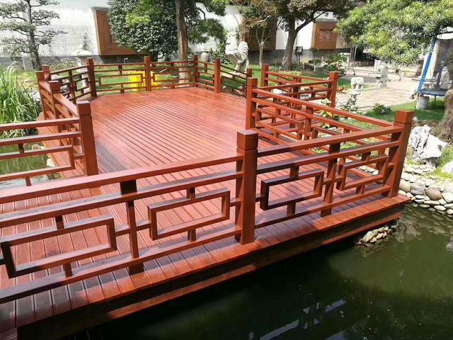 绍兴防腐木护栏柯桥防腐木护栏订做安装