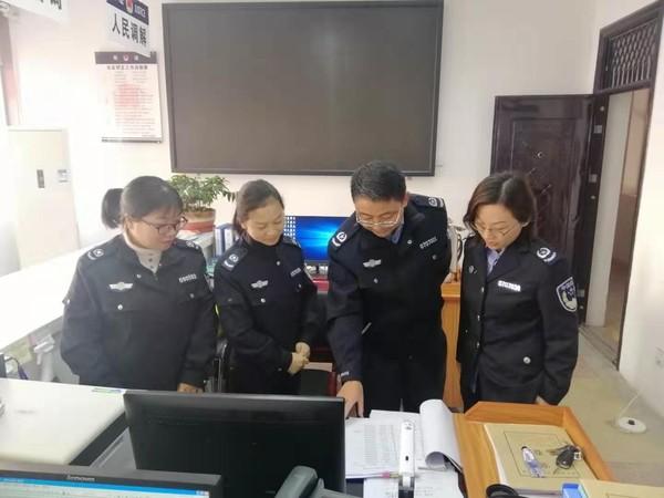寿县司法局局长李中禄赴寿春司法所检查基层司法行政工作