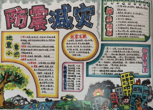 防震减灾手抄报内容知识