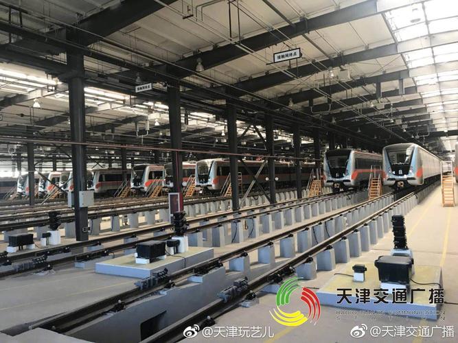 天津地铁5号线列车车体曝光,是不是感觉萌萌哒~[围观]