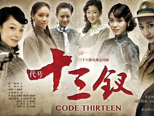 《代号十三钗》电视剧海报