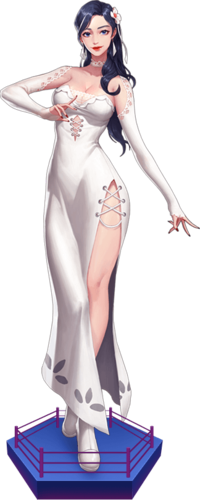 拳皇命运美女图 知足常乐