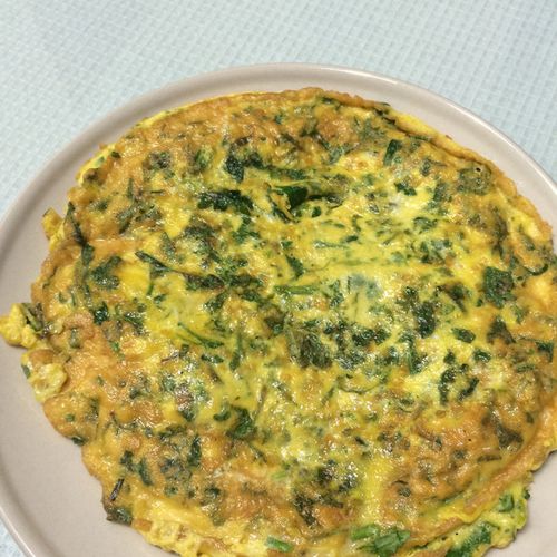 sifuen做的荠菜炒鸡蛋