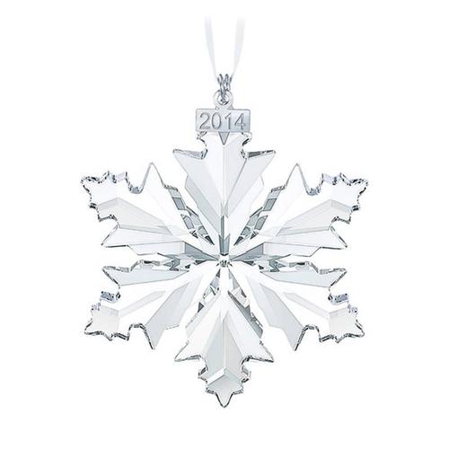 施华洛世奇swarovski 水晶挂件圣诞雪花 5059026 白水晶 5059026