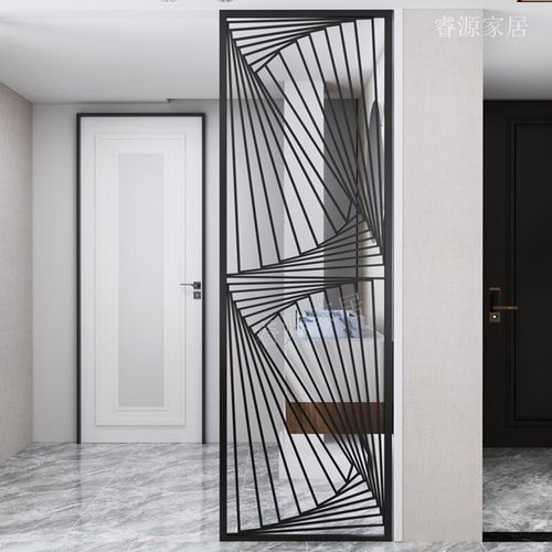 铁艺金属屏风隔断镂空