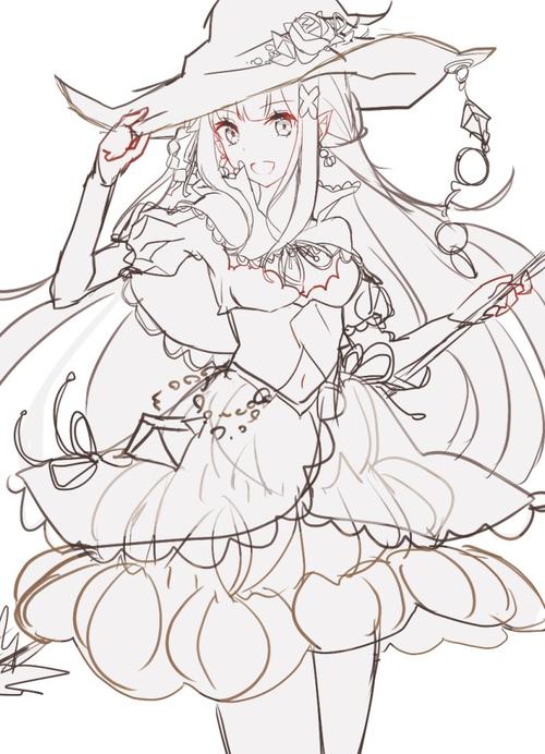 【来源p站,侵删】魔女リアたん!