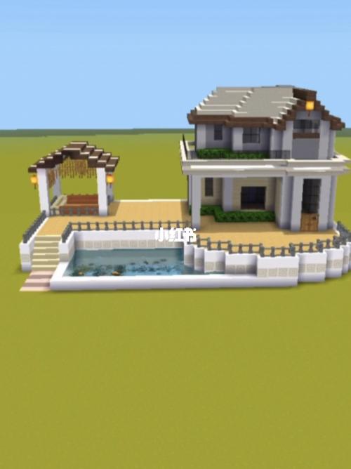 迷你世界古风精致别墅 你们喜欢吗_迷你_别墅_古风_建筑_迷你世界建筑
