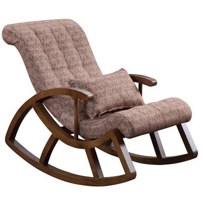 中格家具全实木摇椅躺椅逍遥椅老人阳台摇摇椅休闲椅中式家用摇椅