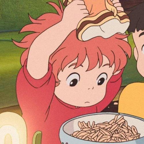 波妞喜欢宗介秒赞情侣头像
