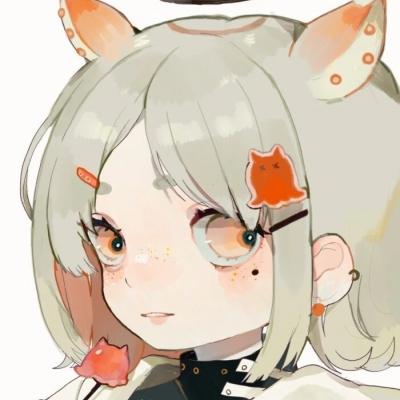 高清超好看的圆脸动漫女生头像可爱图片