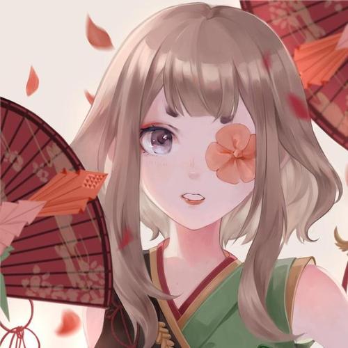 用二次元古风小姐姐作为头像真的好有韵味