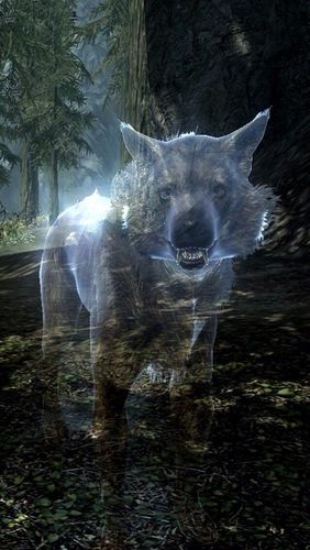 上古卷轴5天际重制版可骑的幽灵狼mod