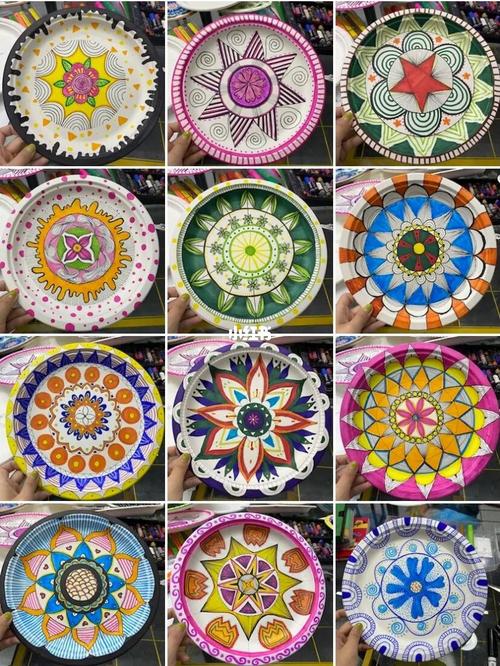 纸盘子来了_美术_少儿美术_文化_绘画