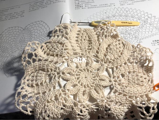 《奢华的蕾丝钩织台布和蕾丝线垫》_蕾丝_钩织_新手_窗帘_桌布_知识