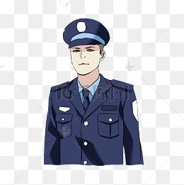 真人帅气警察头像图片大全