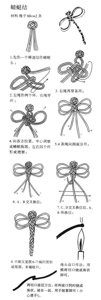 中国结——蜻蜓结