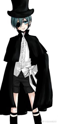 在以前的欧洲的少年们就是这种穿搭,参考黑执事夏尔,是贵族的