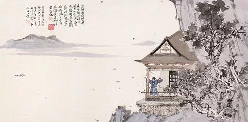 应有无数学子,在艺术家充满了虔敬之心的配图感染下,领略诗词之美,与