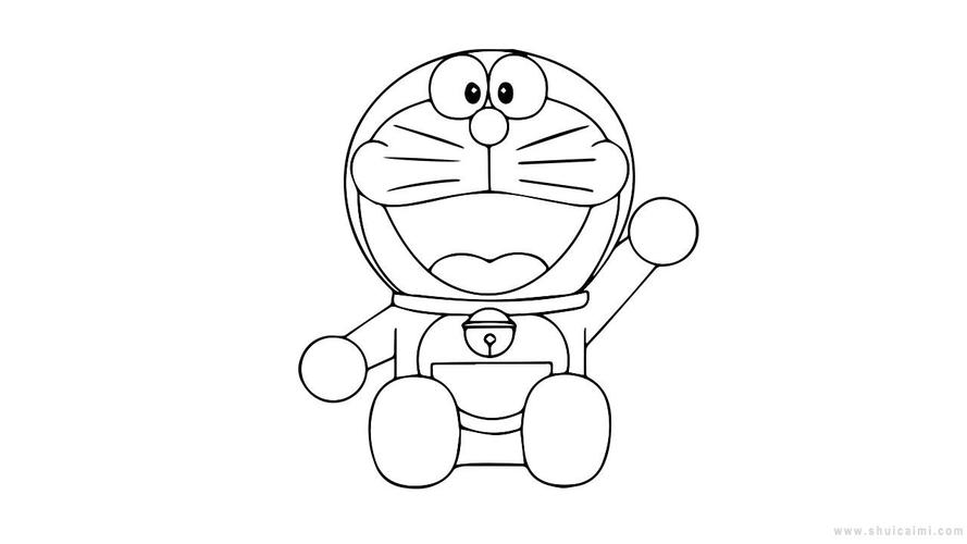 叮当猫怎么画叮当猫的简笔画详细教程画法