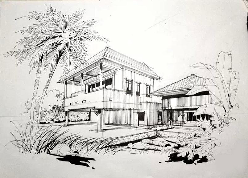 手绘|空间|建筑设计|lhb625299726 - 原创作品 - 站酷 (zcool)