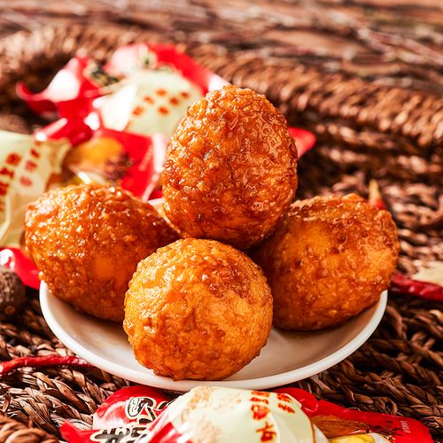 神丹虎皮鸡蛋 乡巴佬卤蛋香辣味虎皮卤鸡蛋10枚鸡蛋卤味休闲零食